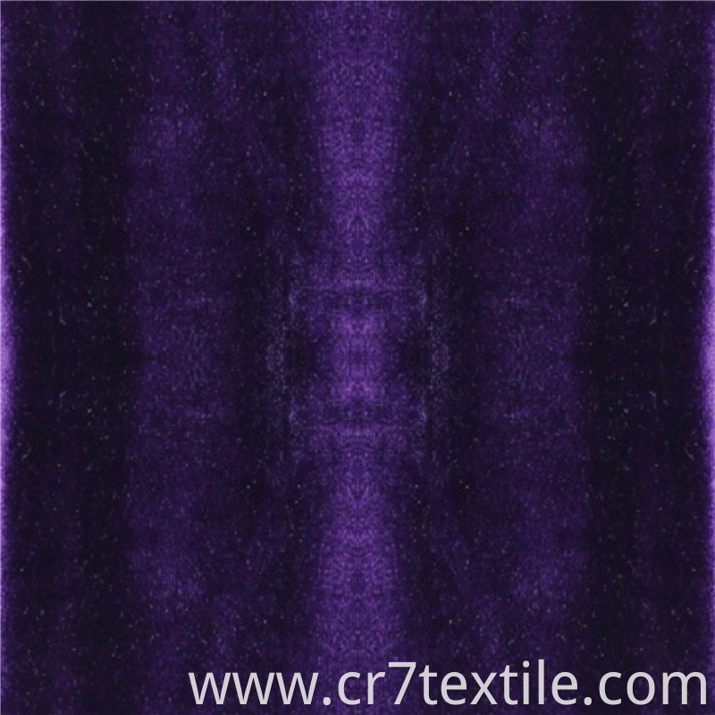 Korea Velvet Spandex Plain Dyed Yarn Pd Fabric